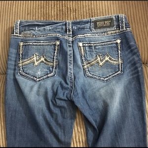 Miss Me Jeans.  Size 30 waist, 37 inseam